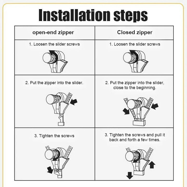 Skanto | ZipperPro Easy-Fix Draper