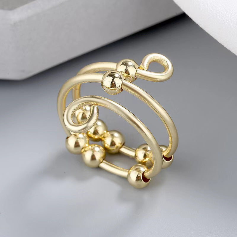 Skanto | Lindre Angst Ball Ring