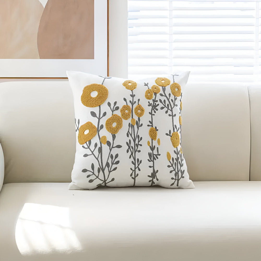 Skanto | Floral Essence Brodert Putetrekk