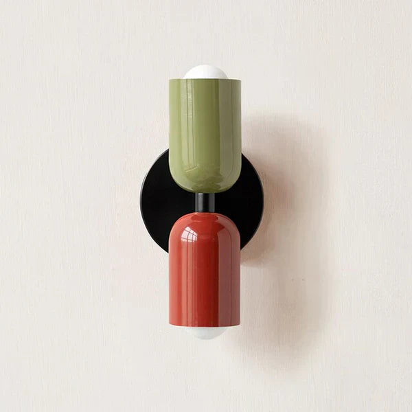 Skanto | DualGlow Dobbel LED Vegglampe i Moderne Design – For Stilig Belysning