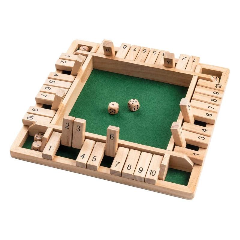 Skanto | Shut The Box Spill - Morsomt Bordmatspill for Voksne & Barn