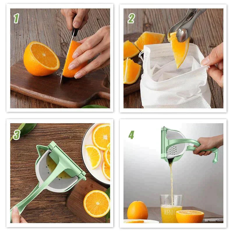 Skanto | Rustfritt Stål Fruktjuicepresse