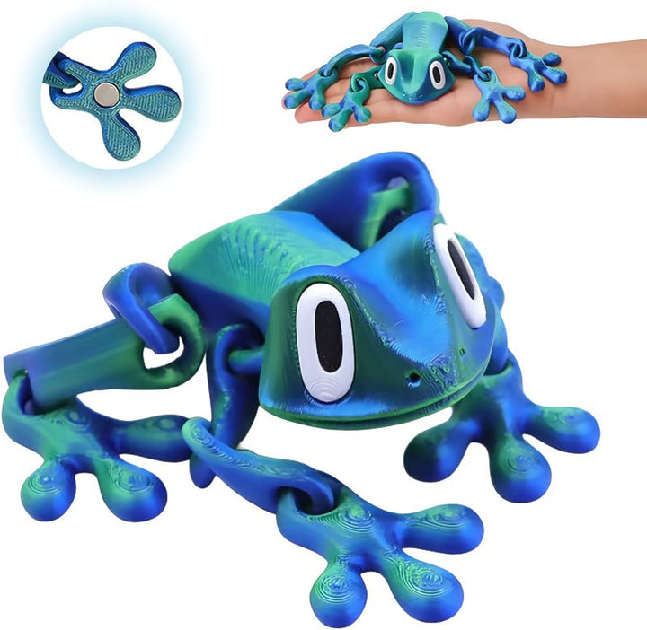 Skanto | 3D trykt magnetisk frosk leketøy
