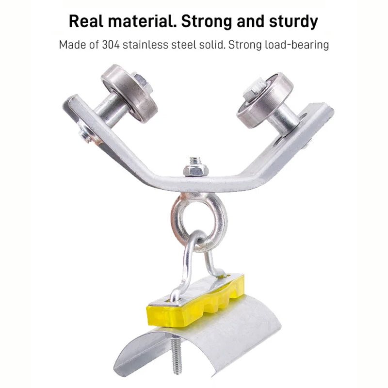 Skanto | Vinkeljern Skinnesnorseil Pulley