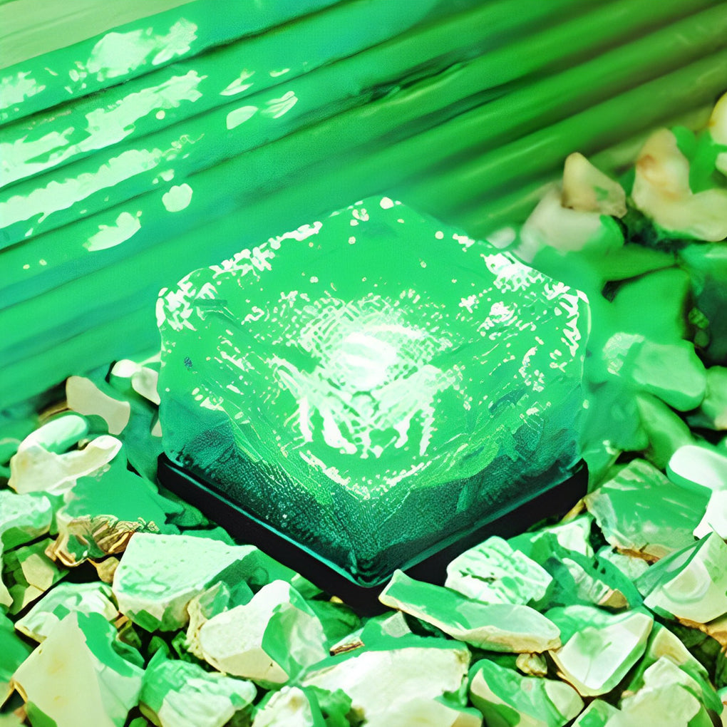 Square Creative Ice Skantoock LED Vanntett Smart Solar Utendørs Belysning | Skanto