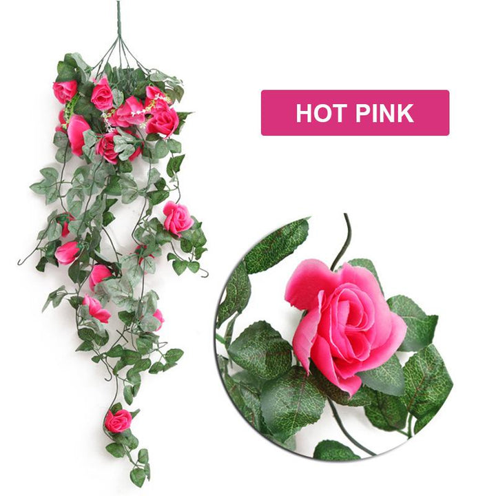Veggd dekorasjon Hengende Blomster Vinstokk | Skanto