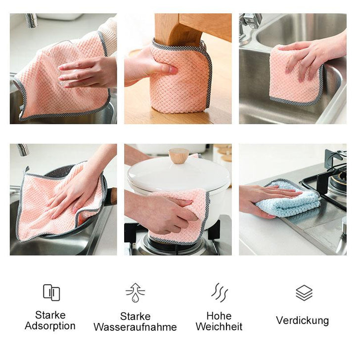 Ultra-absorberende mikrofiber kjøkkenhåndklær | Skanto