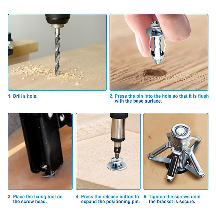 Skanto | Ekspansjonsbolt Petal Nut (50 stk)