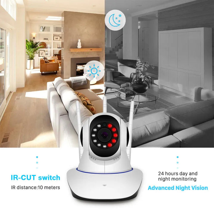 Skanto | HD Smart WiFi Trådløs Sikkerhetskamera