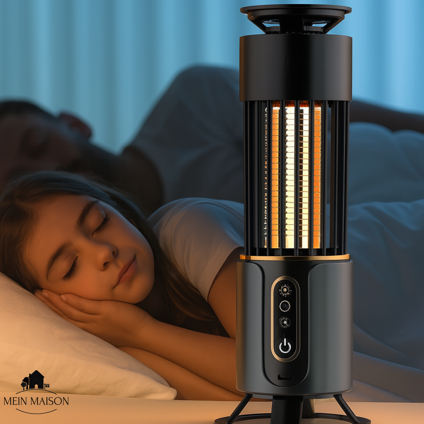 Norvo | Lunavax Elektrisk Mygglampe | USB Oppladbar | Stillegående & Kjemikaliefri | Insektdreper for Innendørs & Utendørs