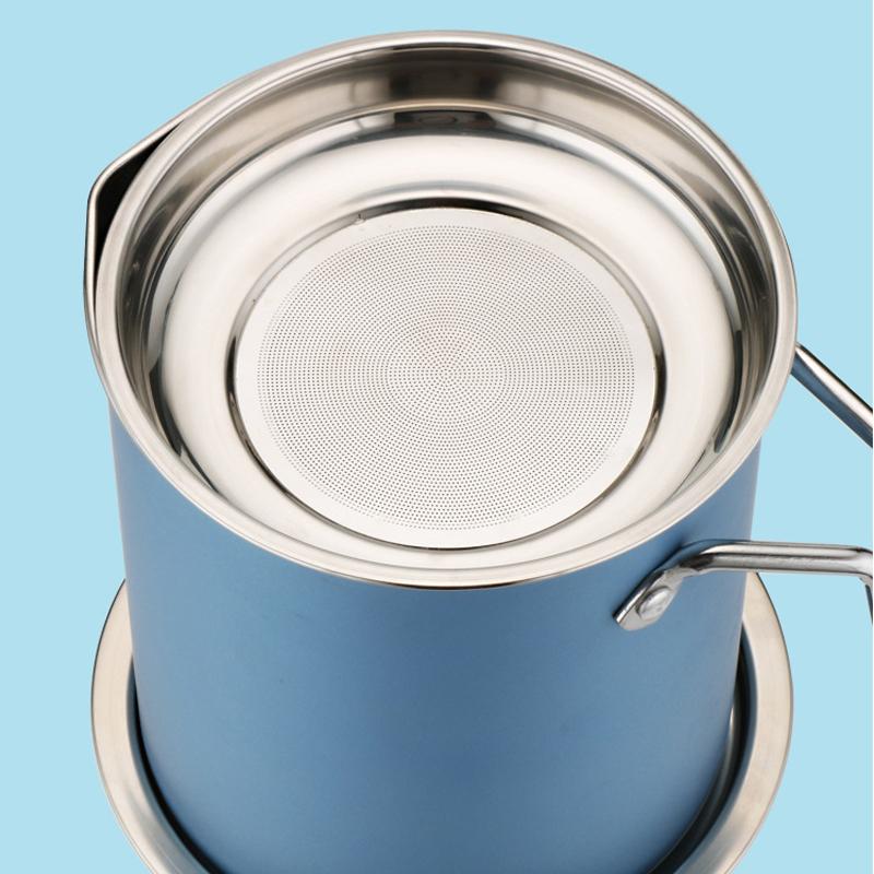 Rustfritt Stål Olje Sil Lagringsboks | Skanto