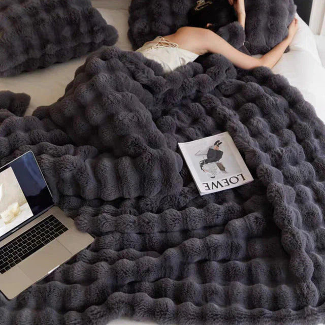 Skanto | Luksus myk pelspledd - SnuggleFur