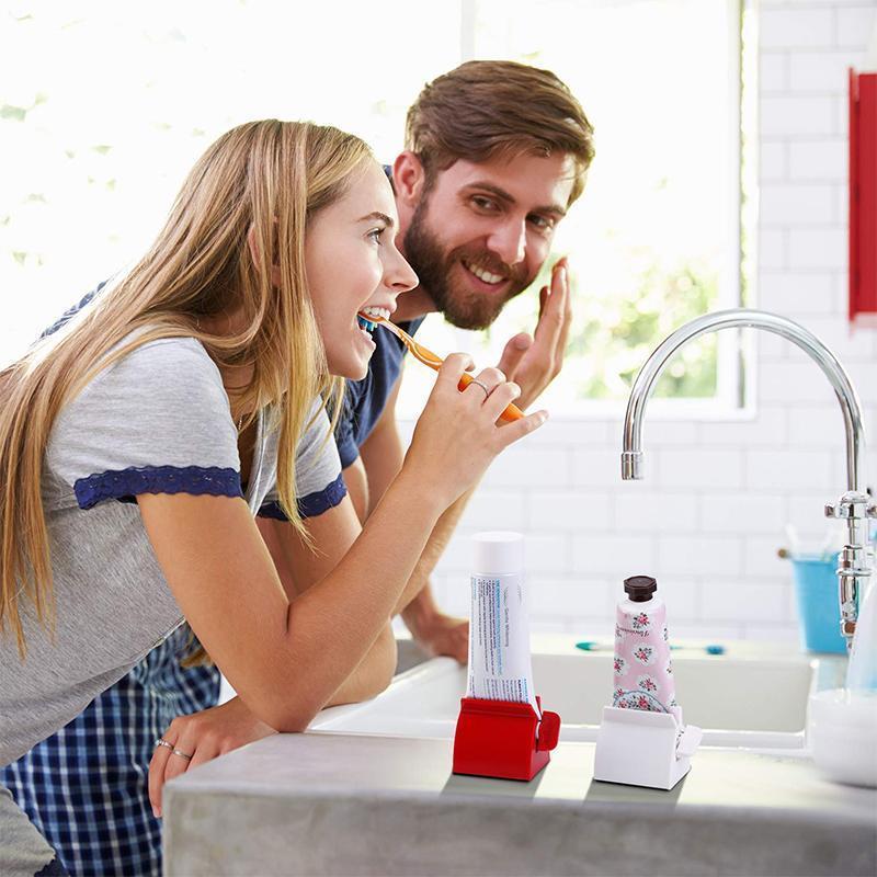 Rullende Tube Tannkremen Squeezer Tannkremholder Stativ | Skanto