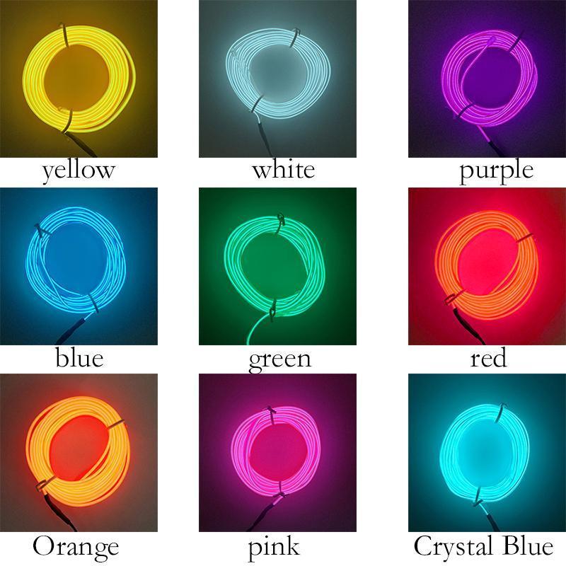 Skanto | Bilinteriørbelysning LED Stripe Fleksibel Neonlys