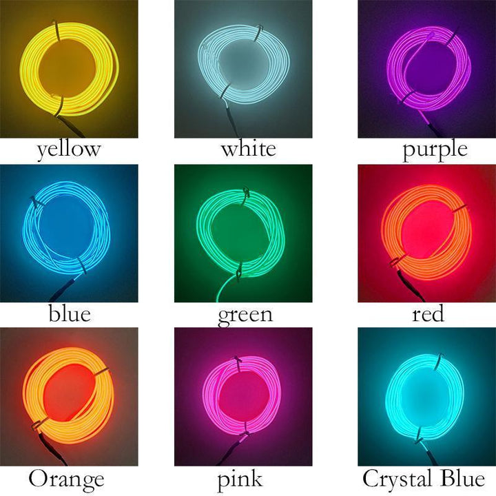 Skanto | Bilinteriørbelysning LED Stripe Fleksibel Neonlys