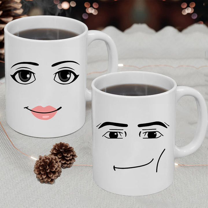 Emoji Printet Keramisk Krus | Skanto