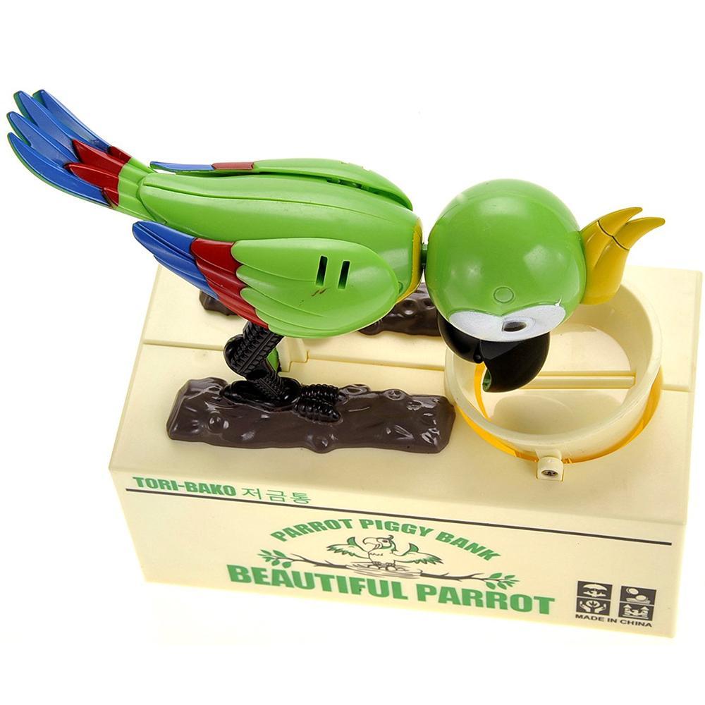 Norvo | Brid Bank - Legg myntene dine i tallerkenen, så vil den gå og spise dem!