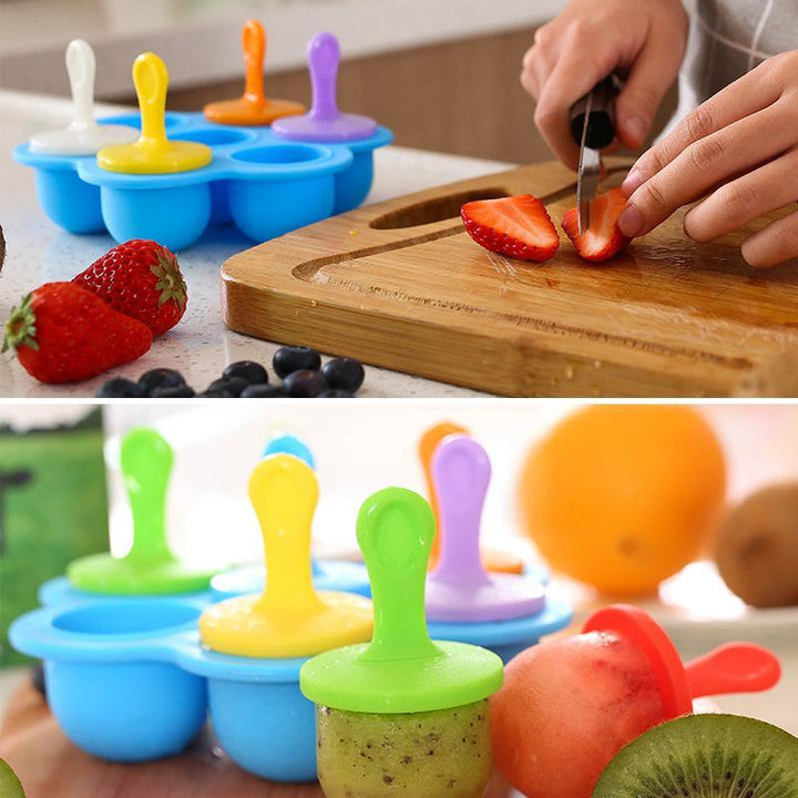 Mini silikon iskrem mold sett | Skanto