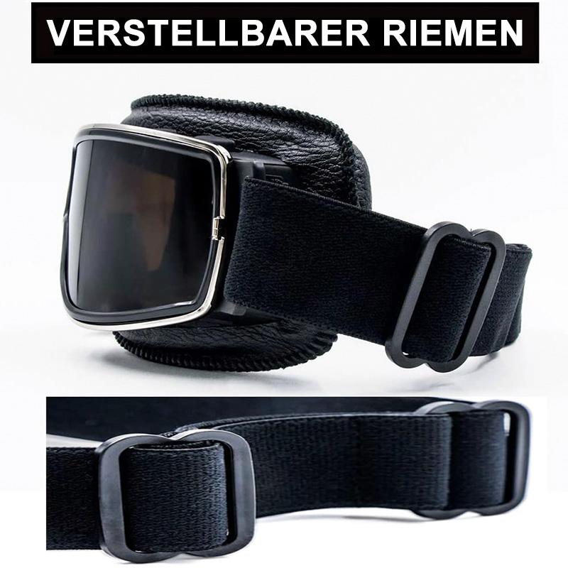 Skanto | Vintage Vindtett Motorsykkelbrille