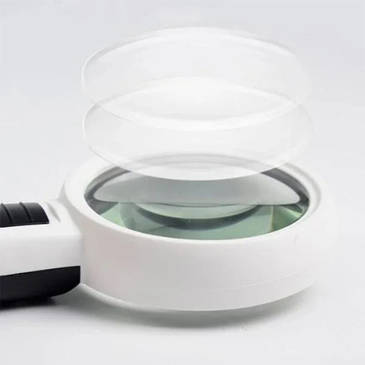 Skanto | 30x optisk forstørrelsesglass med LED lys