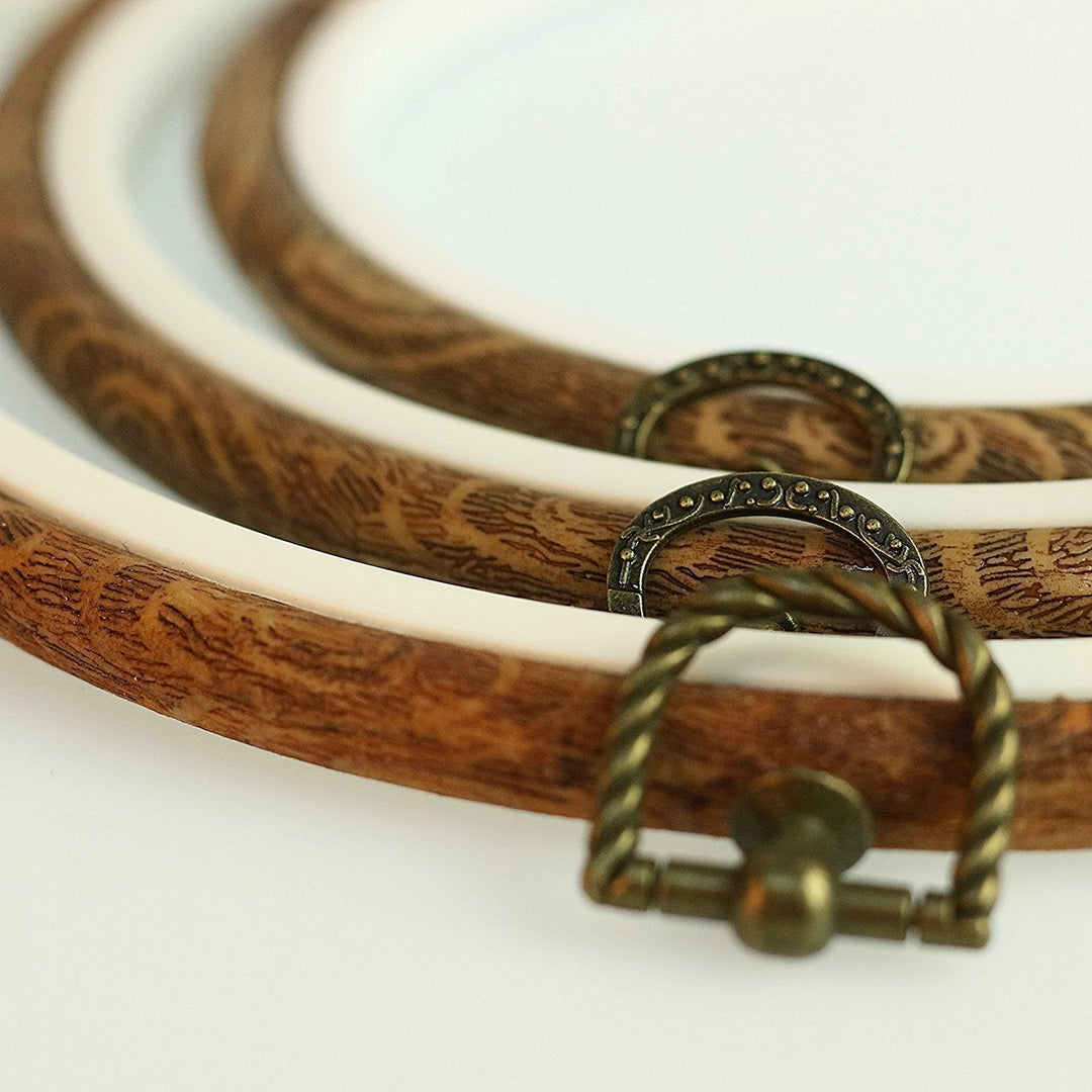 Skanto | 3 Deler Vintage Broderi Ringer