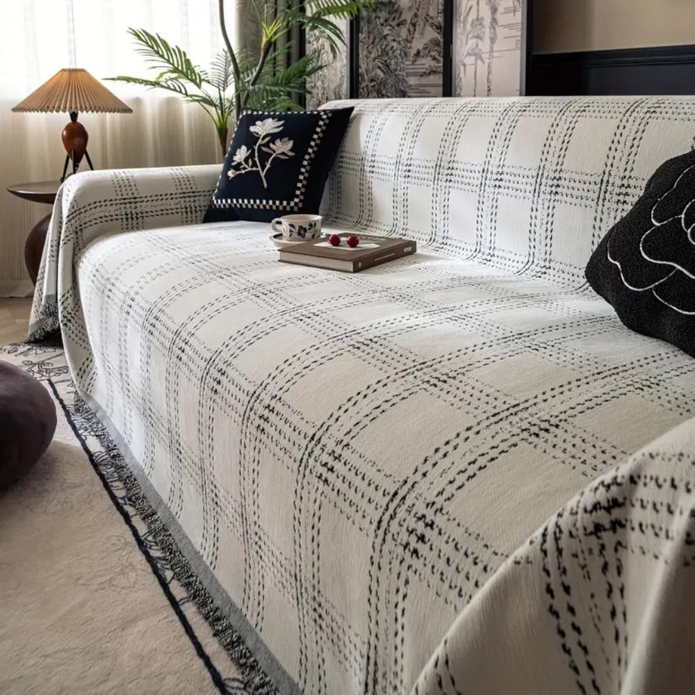 Skanto | Chesterfield Rutete Sofa Trekk