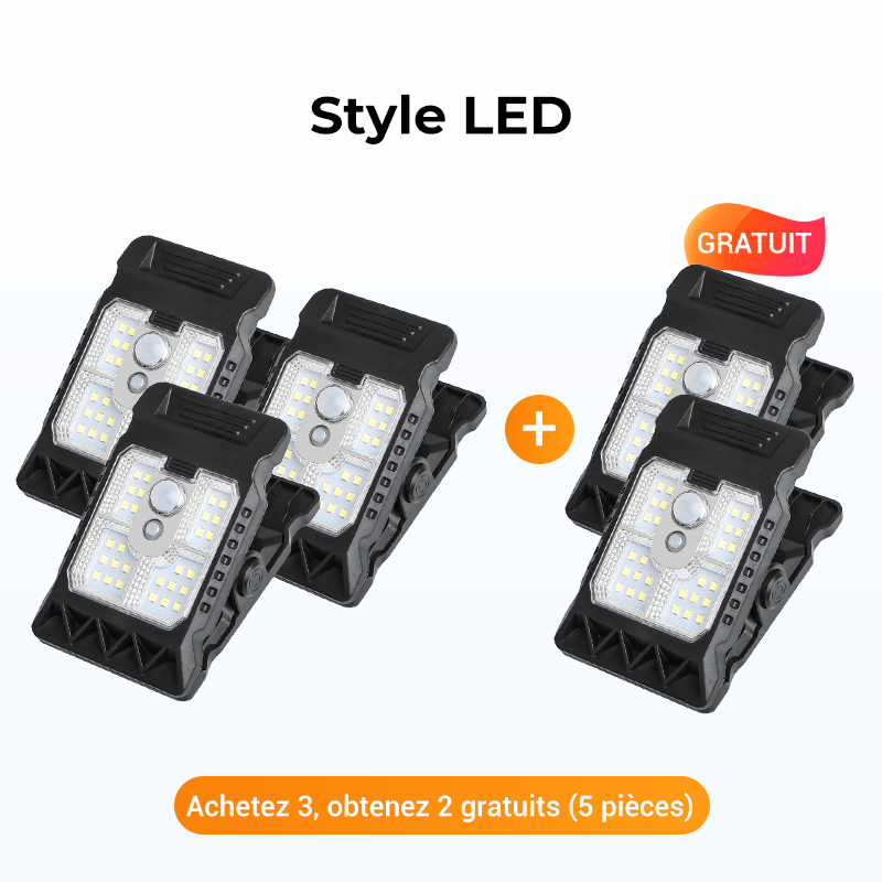 Skanto | PowerBeam Solklemmer-Boost — Forvandle mørke hjørner til en koselig oase full av lys og beskyttelse!