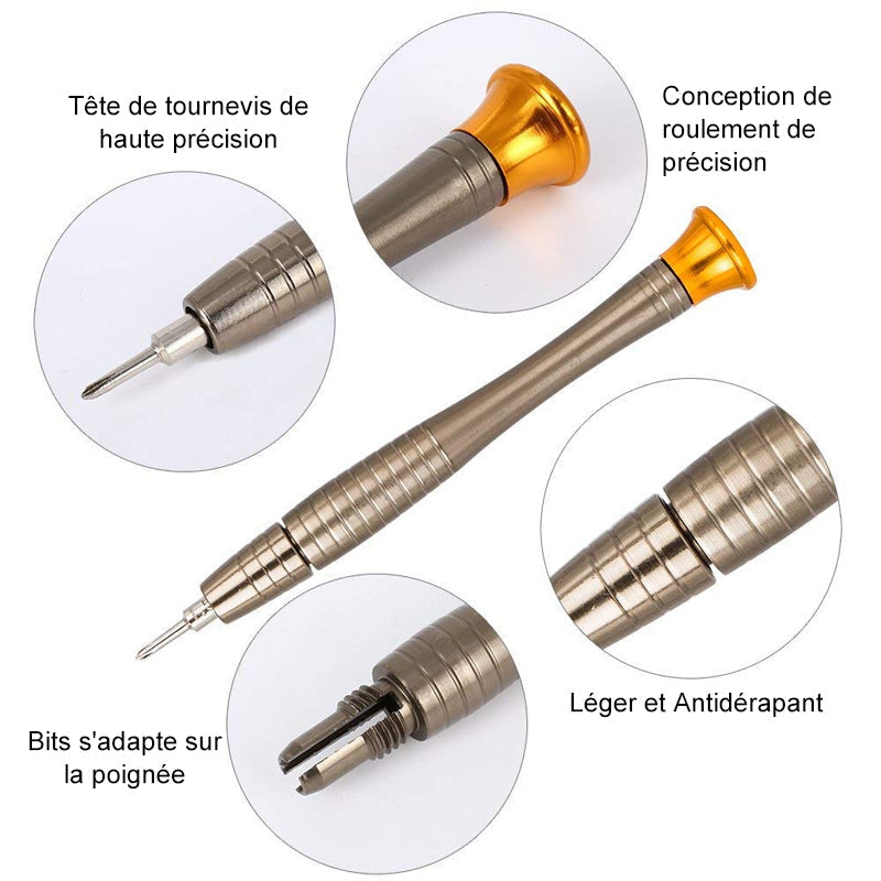 Ciaovie Mini Kit for Precision Screwdriver Repair Tools (25 deler) | Skanto