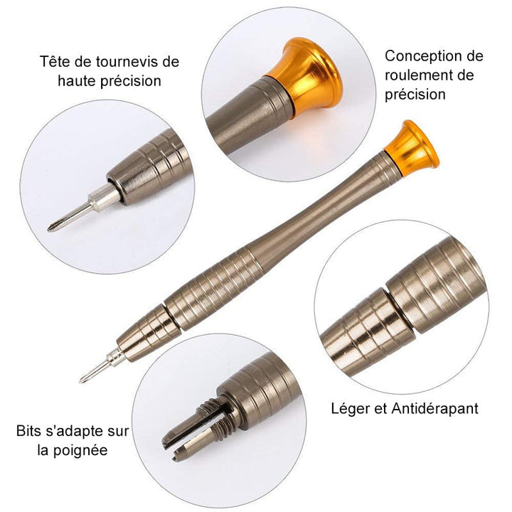 Ciaovie Mini Kit for Precision Screwdriver Repair Tools (25 deler) | Skanto