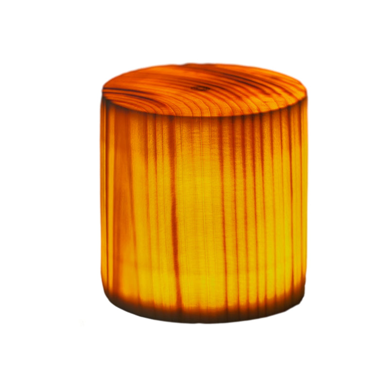 Trådløs LED-Tae-lampe med berøringskontroll | Oppladbart batteri | Tresjaring-design | Justerbar lysstyrke