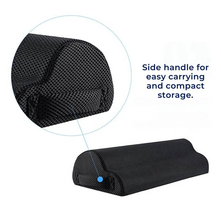 ErgoLift Comfort Fotstøttepute | Ergonomisk Støtte - Forbedret Sirkulasjon - Lindre Ryggen - Forbedret Holdning - hjemme eller på kontoret Skanto