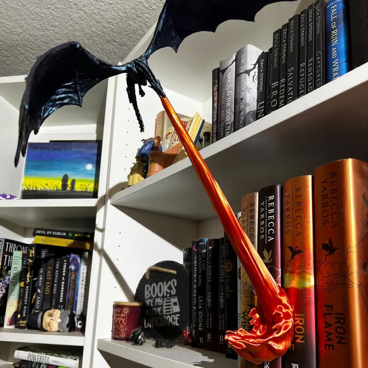 Dragon Flame Book Niche | Skanto