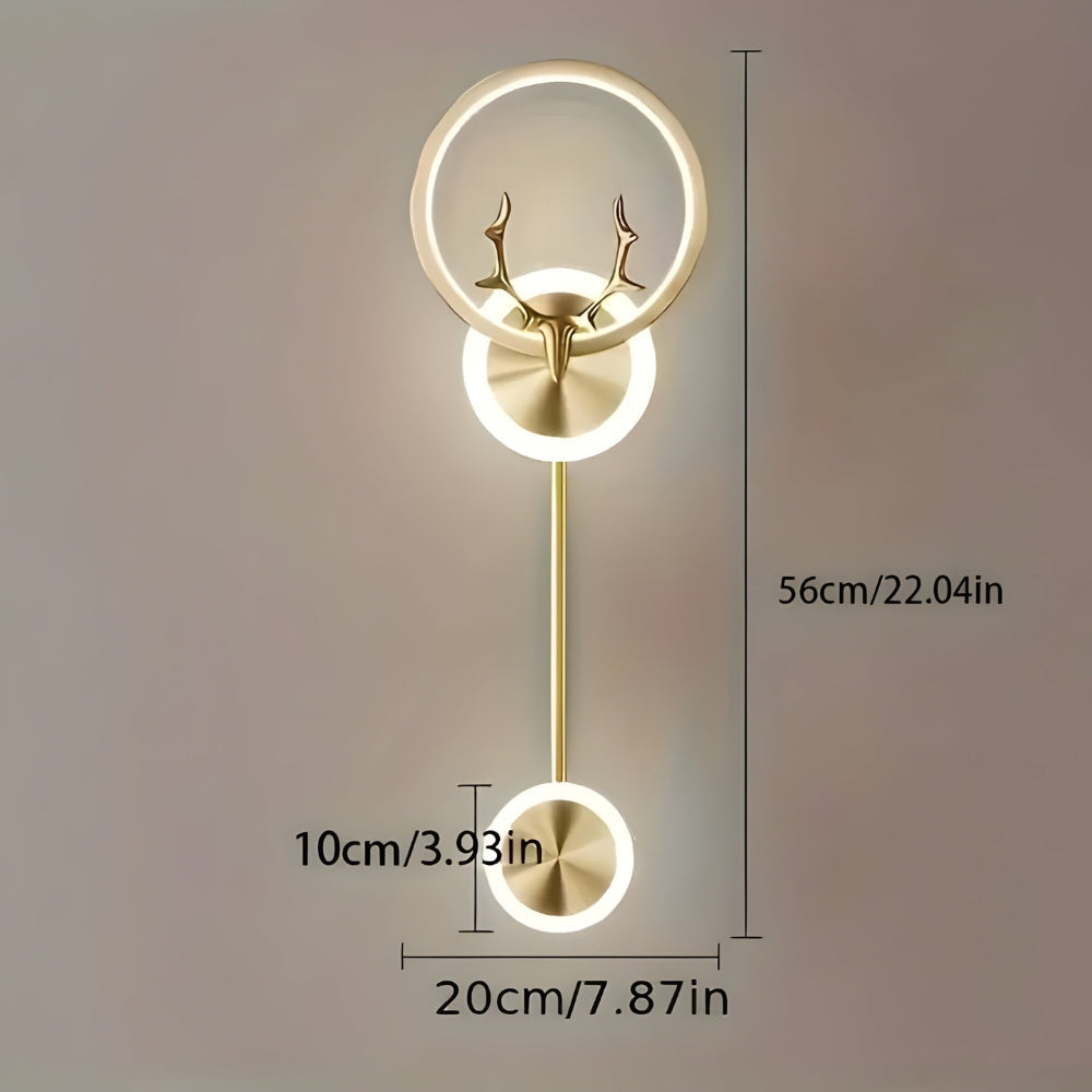 Elegant dobbelveggslys for minimalistisk og atmosfærisk belysning hjemme Skanto