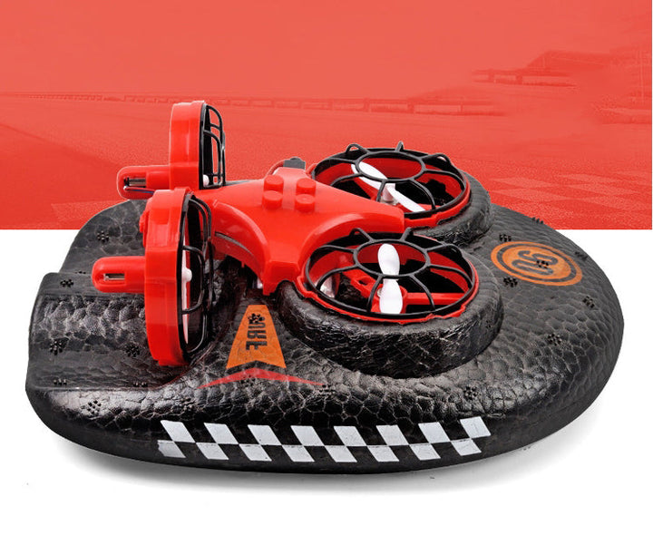 Skanto | Vann, Land & Luft 3-i-1 Deformasjon Drone Hovercraft, oppladbar, justerbar hastighet, rullende, den beste julegaven til barn