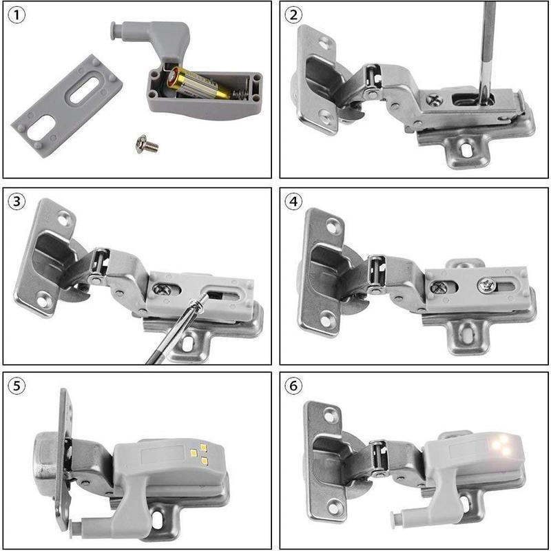 Smart Sensor Wardrobe LED Light (10 BITER) Skanto