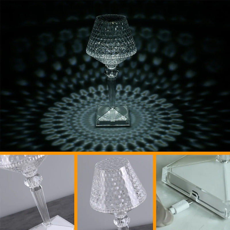 Crystal bordlampe | Skanto