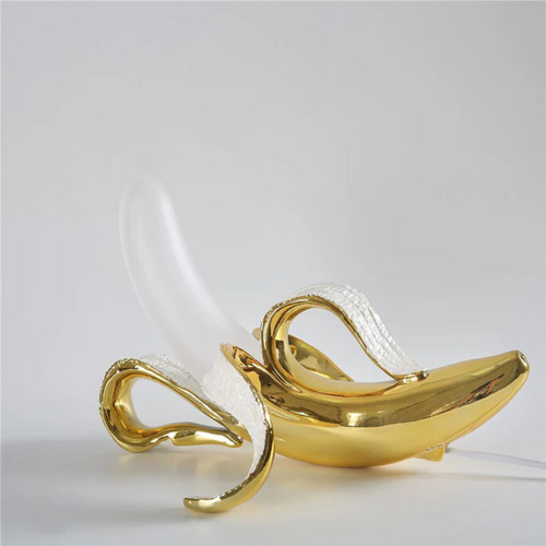 Skanto | Golden Banana LED Bordlampe