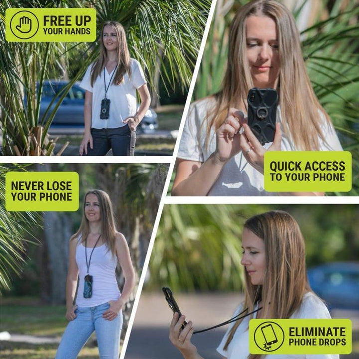 Skanto | Universell Silikon Nøkkelholdere for Telefon