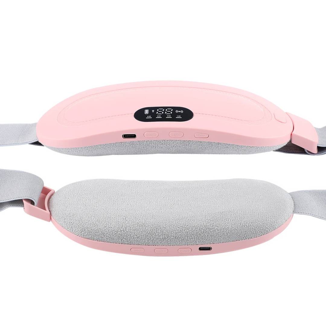 CalmFlow Varmepute for Menstruasjonskramper | Lindre Menstruasjonskramper - Beroligende Varme for Kramper - Musklene Avslapping - Stressreduksjon Skanto