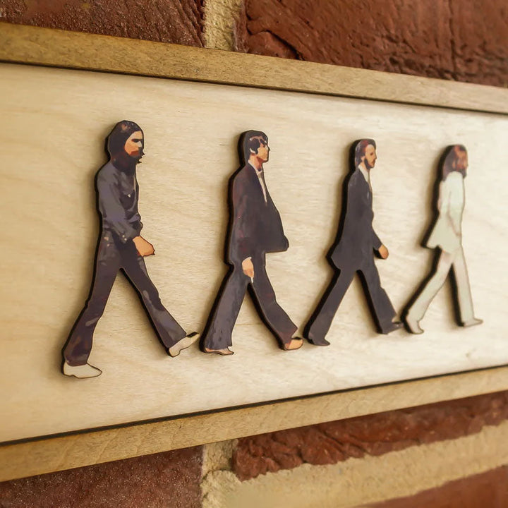 Skanto | The Beatles innrammet Abbey Road portrett