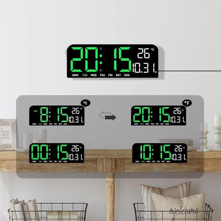 Skanto | LED Digital Vekkeklokke