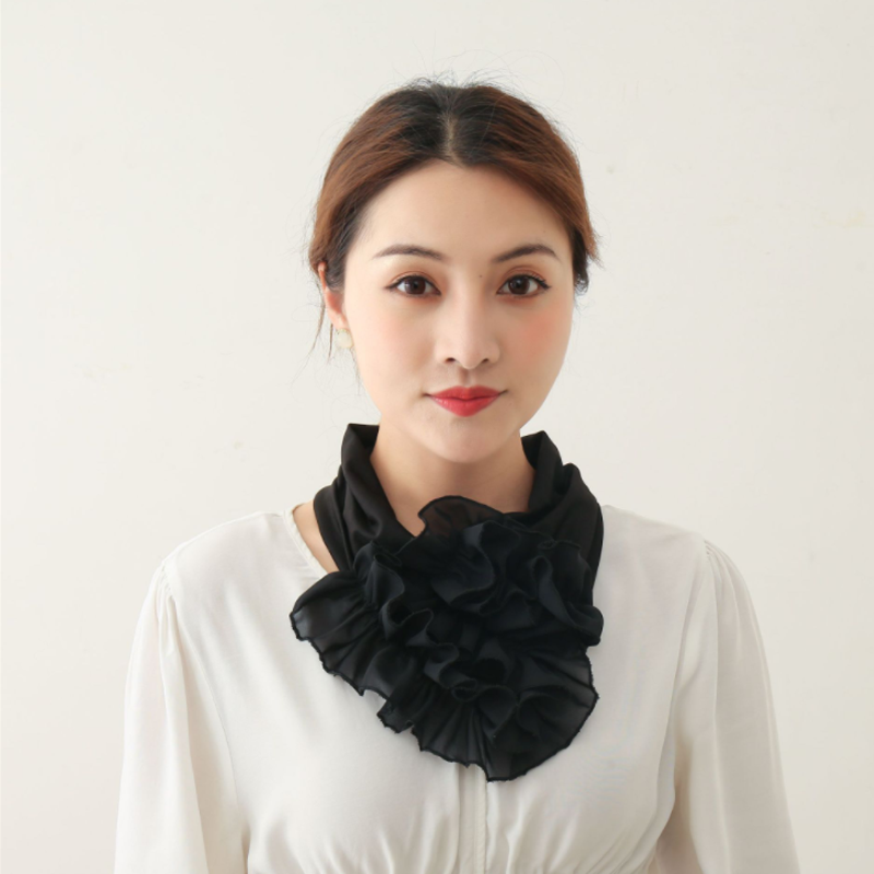 Skanto | Fashion Blonde Skjerf Blomst Krage