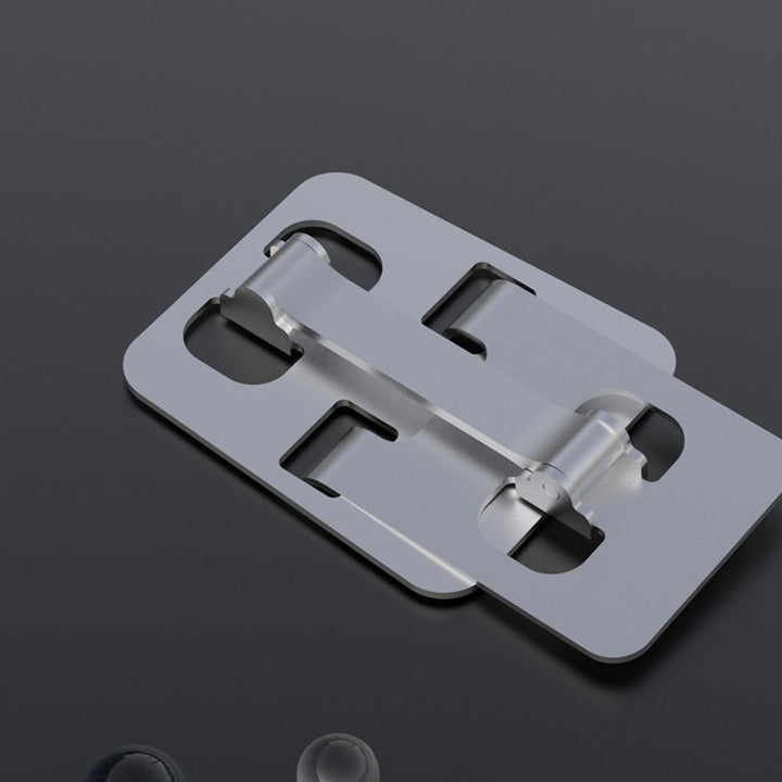 Aluminium Justerbar Skrivebord Telefonholder | Skanto