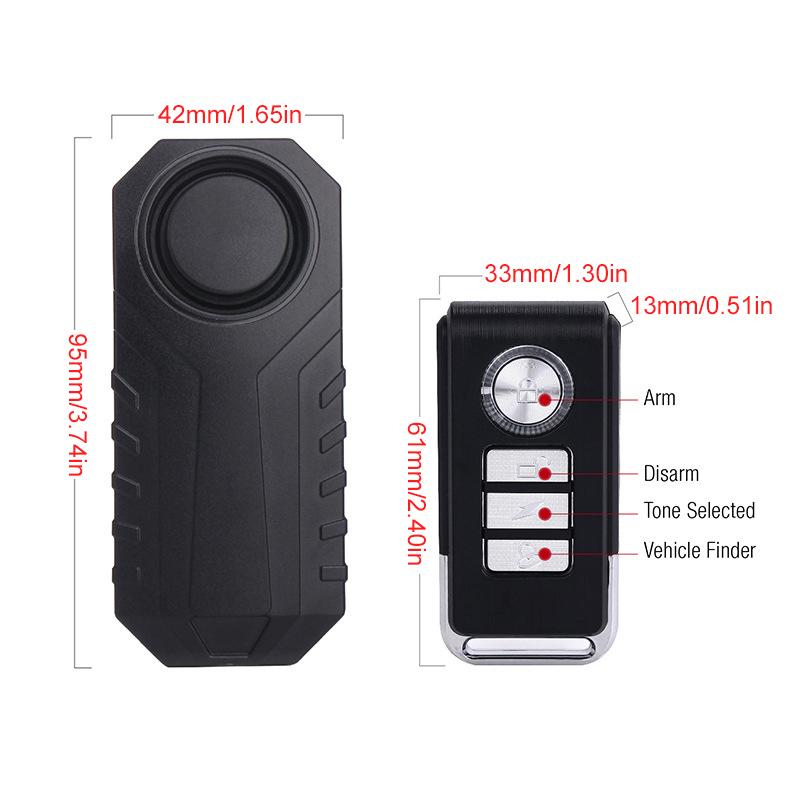 Skanto | Trådløst Tyverialarm System for Sykler