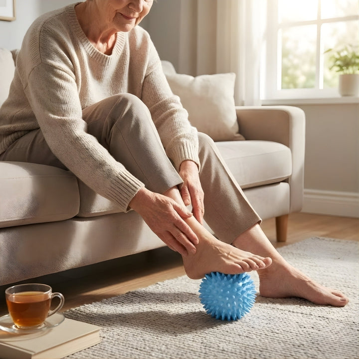 Plantar Fasciitis Lette – Piggete Dype Gevvs – Øker Sirkulasjon – Lindrer Hæl- og Bue Smerter Etter Lange Dager Skanto