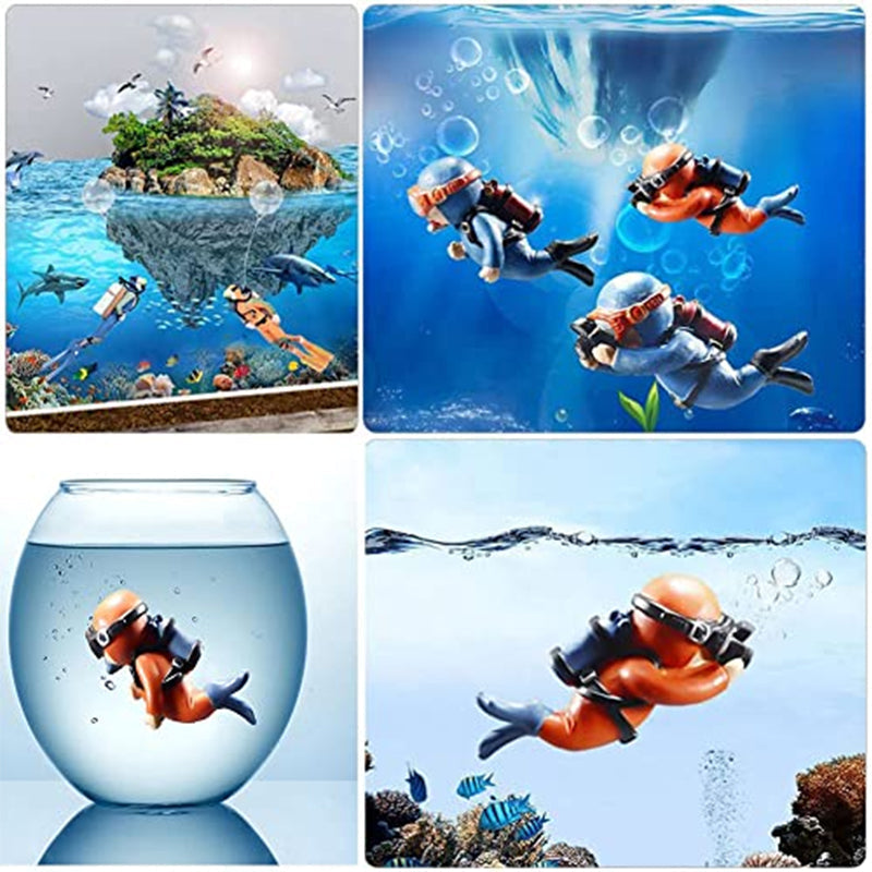 Skanto | Kjære Diver Akvarium Fisk Tank Dekorasjoner