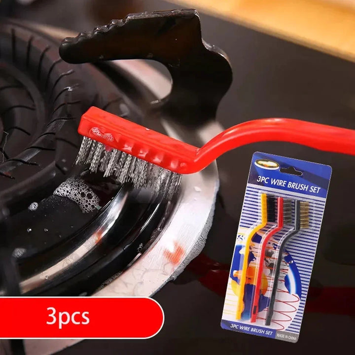 Wire Brush Kjøkkenverktøy Sett Av 3 Skanto