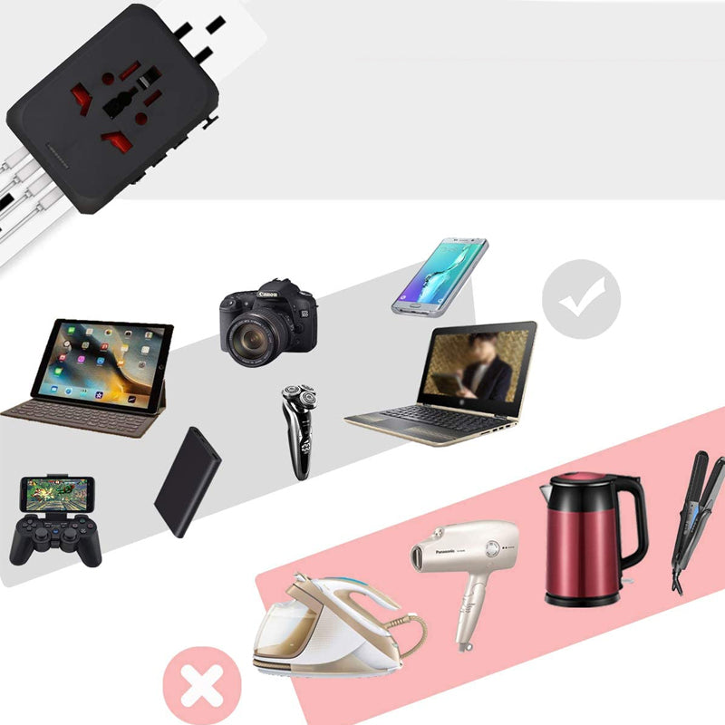 Norvo | Universal Smart Travel Adapter Spenningsomformer