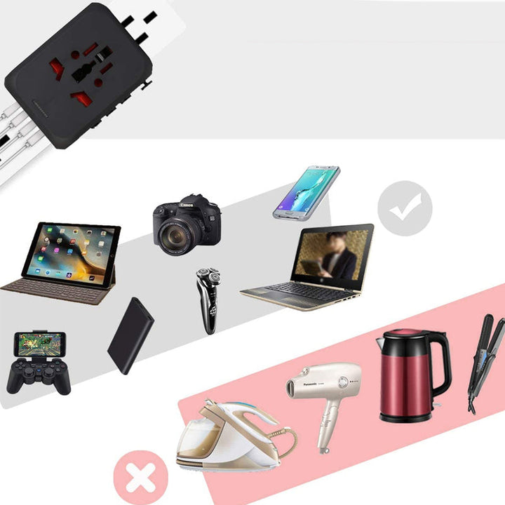 Skanto | Universal Smart Travel Adapter Spenningsomformer