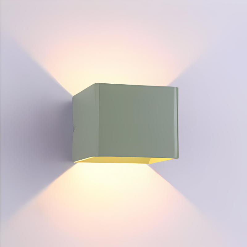 Skanto | Modern Firkantet LED Vegglampe